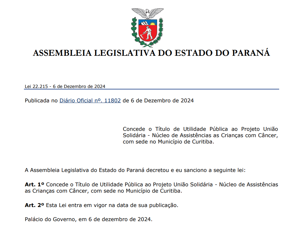 Utilidade Pública Estadual